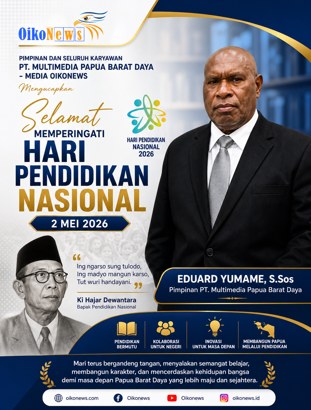 Ucapan selamat ulang tahun PIKI