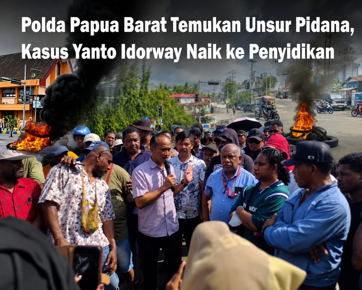 Polda Papua Barat Konfirmasi Ditemukannya Unsur Pidana, Kasus Yanto Idorway Resmi Naik ke Tahap Penyidikan