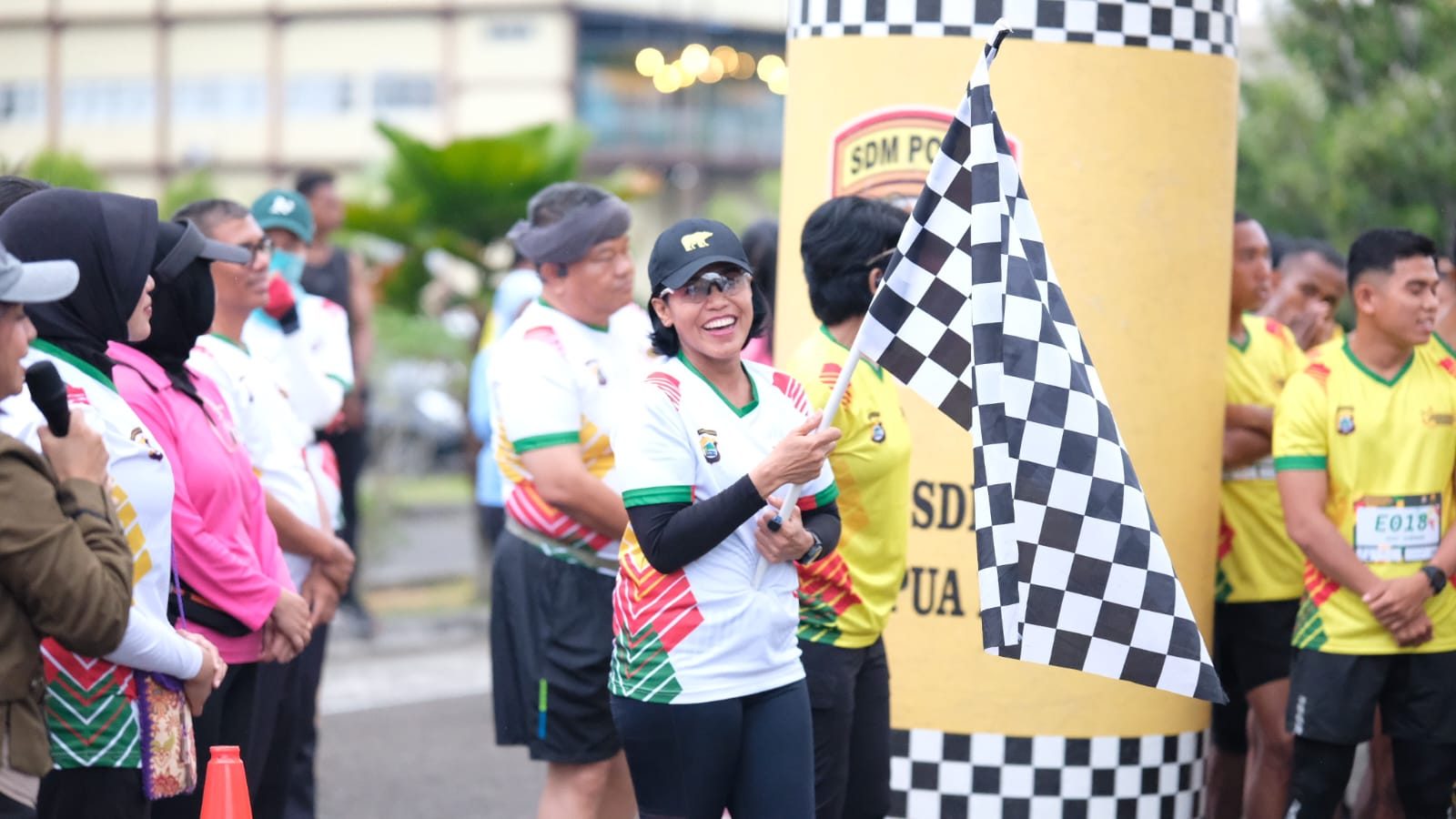 Semarakkan Hari Jadi ke-78, Polwan Pabar Run 2026 Pererat Sinergi Polri TNI dan Masyarakat di Papua Barat