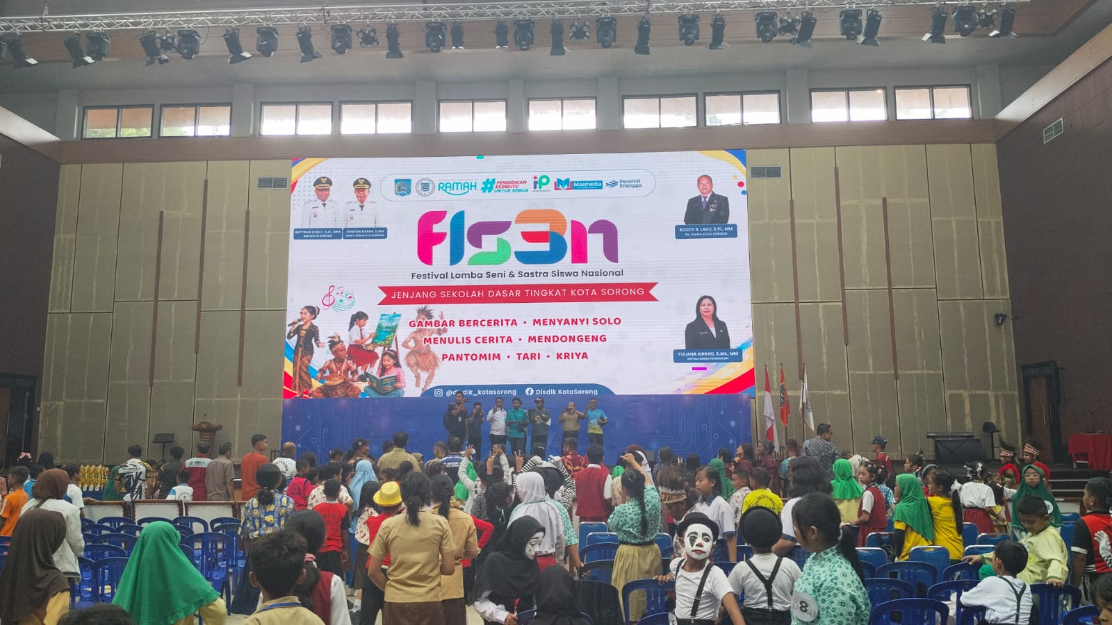 Pemkot Sorong Gelar Ajang Talenta, Diikuti 737 Siswa dari Berbagai Sekolah Dasar