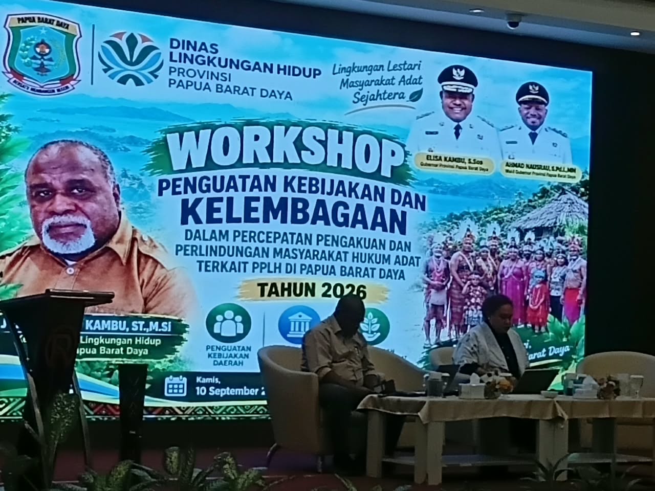 Percepat Pengakuan Masyarakat Hukum Adat, Pemprov Papua Barat Daya Gelar Workshop Kebijakan & Kelembagaan