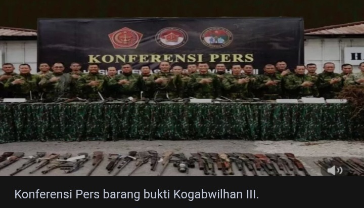 Kogabwilhan III Amankan 79 Senjata dan 394 Amunisi di Papua