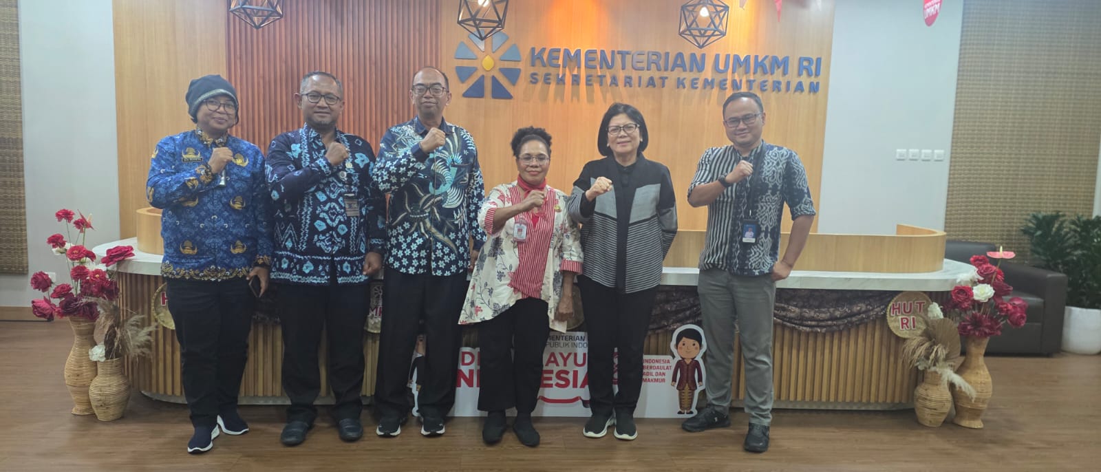 Rapat Koordinasi Dengan Sekretaris Menteri UMKM RI: Bahas  Isu Strategis Pengembangan UKM di Papua Barat Daya